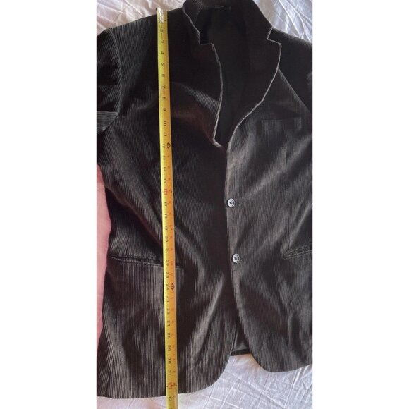 Vintage DOCKERS Jacket Men's Coat Long Green Army Button 90s Outdoor Size XL - Picture 2 of 11